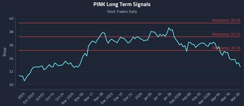 PINK Long Term Analysis for March 20 2026