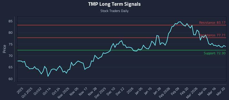 TMP Long Term Analysis for March 21 2026