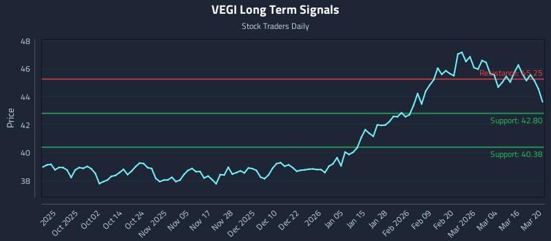 VEGI Long Term Analysis for March 22 2026 VEGI Long Term Analysis for March 22 2026