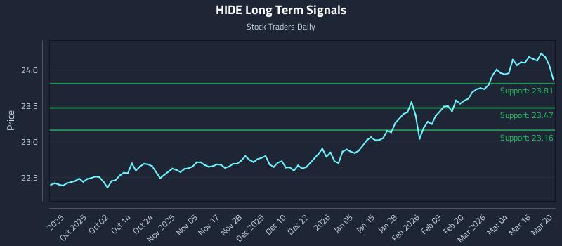 HIDE Long Term Analysis for March 22 2026