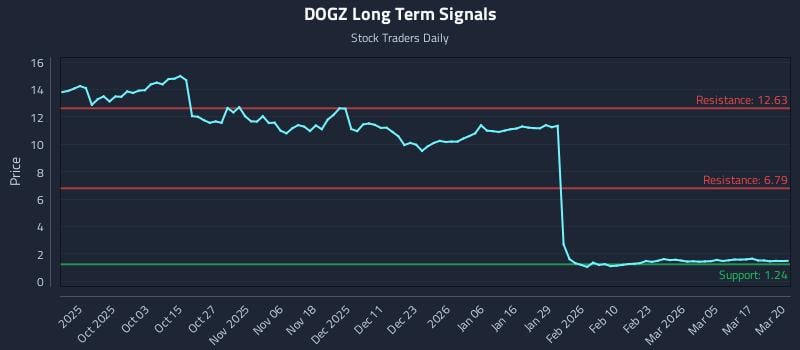 DOGZ Long Term Analysis for March 23 2026