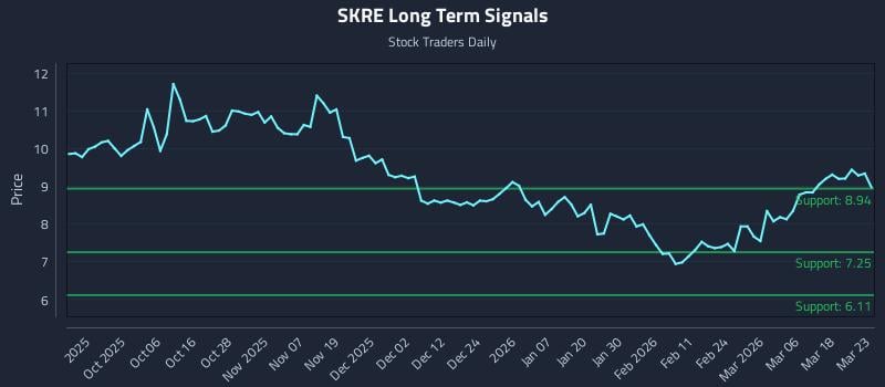 SKRE Long Term Analysis for March 24 2026
