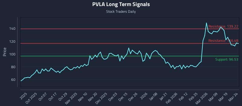 PVLA Long Term Analysis for March 25 2026