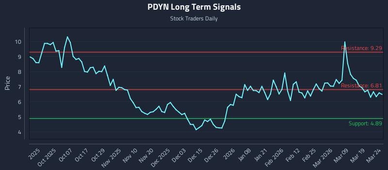 PDYN Long Term Analysis for March 25 2026 PDYN Long Term Analysis for March 25 2026