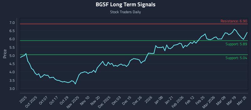 BGSF Long Term Analysis for March 25 2026