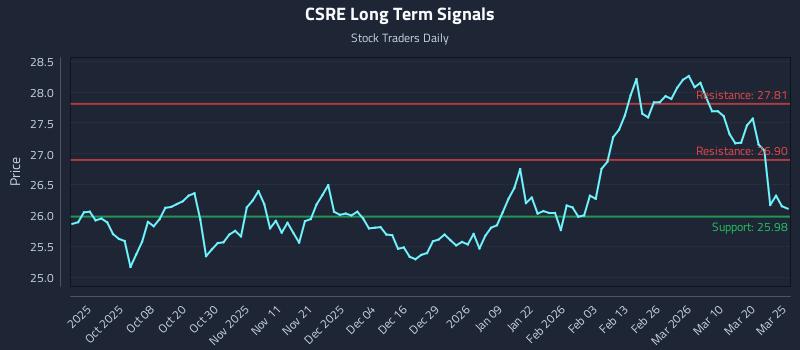 CSRE Long Term Analysis for March 26 2026