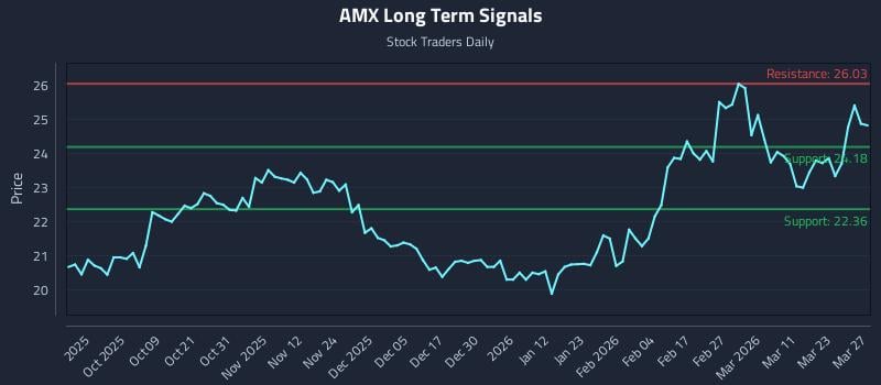 AMX Long Term Analysis for March 28 2026