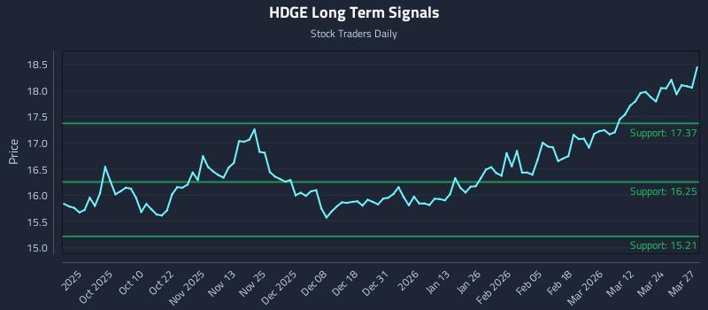 HDGE Long Term Analysis for March 30 2026
