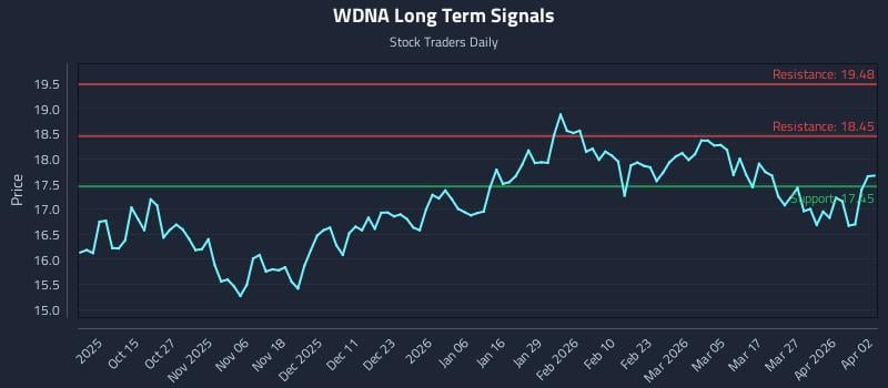 WDNA Long Term Analysis for April 5 2026
