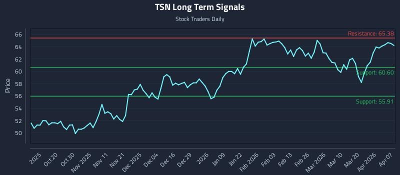 TSN Long Term Analysis for April 8 2026