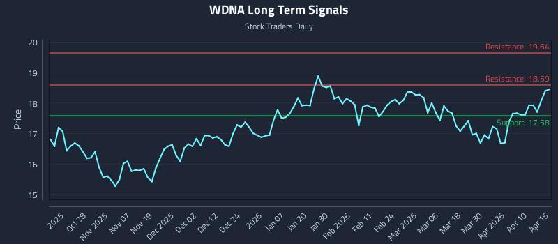 WDNA Long Term Analysis for April 16 2026 WDNA Long Term Analysis for April 16 2026