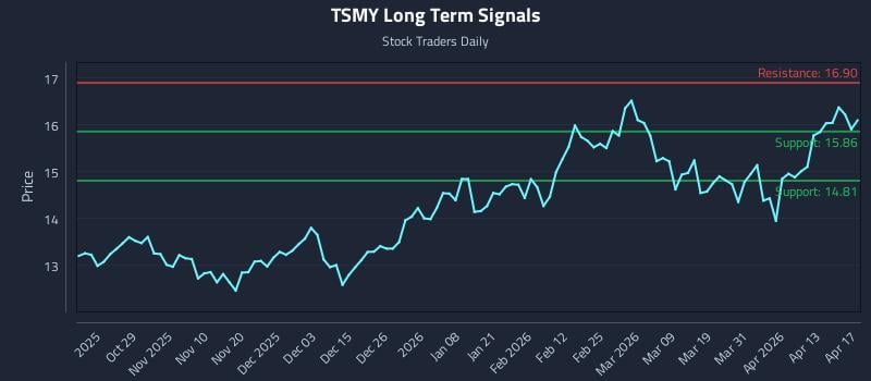 TSMY Long Term Analysis for April 18 2026