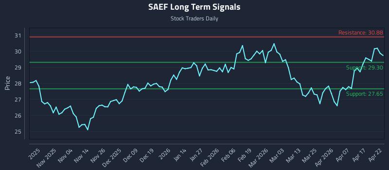 SAEF Long Term Analysis for April 23 2026