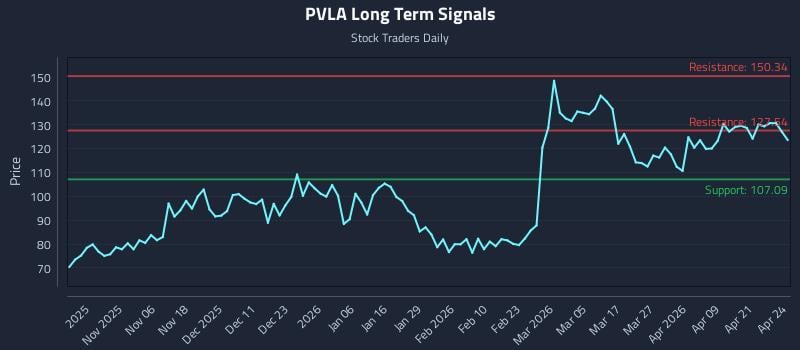 PVLA Long Term Analysis for April 27 2026