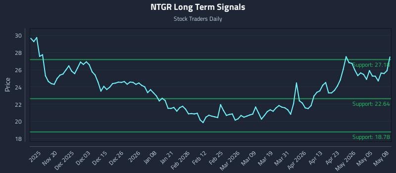 NTGR Long Term Analysis for May 11 2026