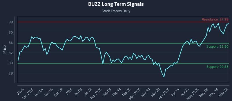 BUZZ Long Term Analysis for May 23 2026