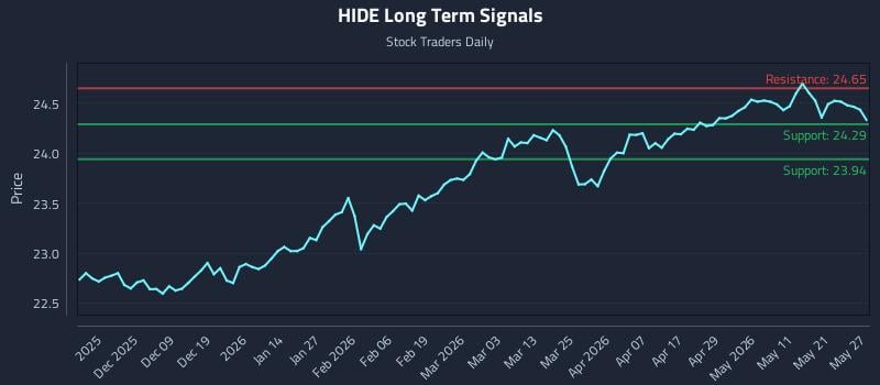 HIDE Long Term Analysis for May 28 2026 HIDE Long Term Analysis for May 28 2026
