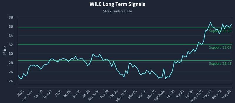 WILC Long Term Analysis for May 29 2026 WILC Long Term Analysis for May 29 2026