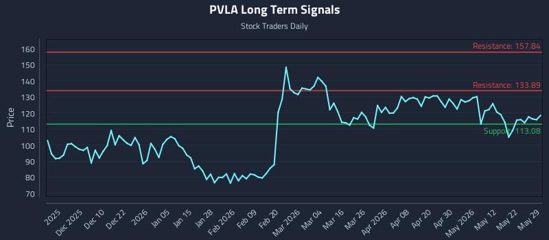 PVLA Long Term Analysis for May 30 2026