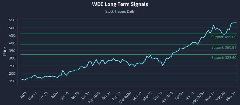 WDC Long Term Analysis for June 1 2026