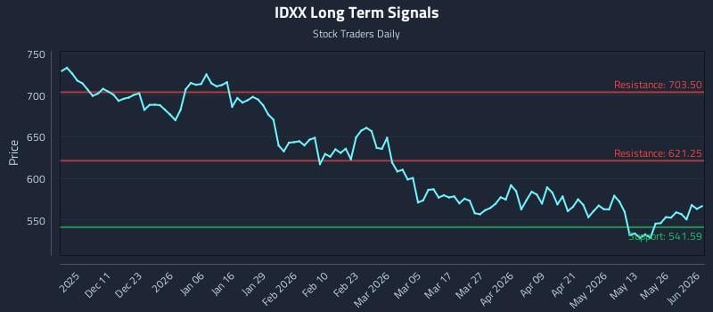 IDXX Long Term Analysis for June 1 2026 IDXX Long Term Analysis for June 1 2026