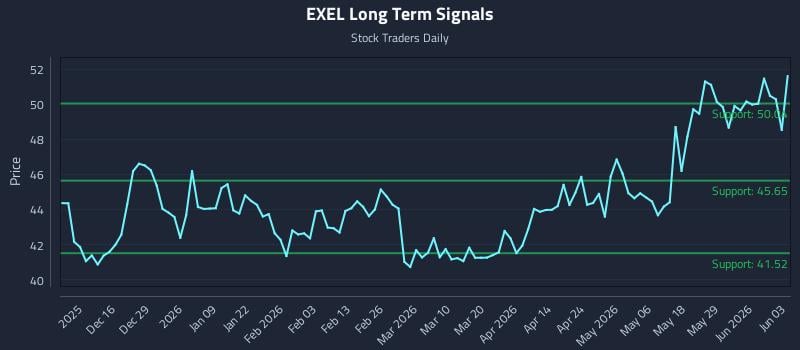 EXEL Long Term Analysis for June 4 2026