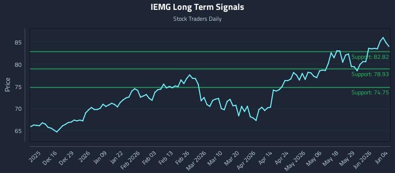 IEMG Long Term Analysis for June 4 2026