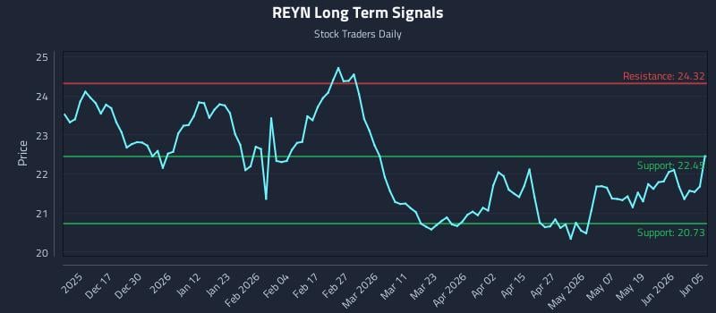 REYN Long Term Analysis for June 6 2026 REYN Long Term Analysis for June 6 2026