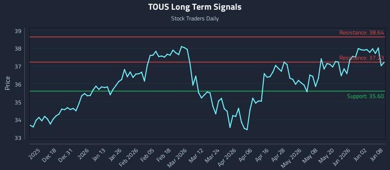 TOUS Long Term Analysis for June 8 2026