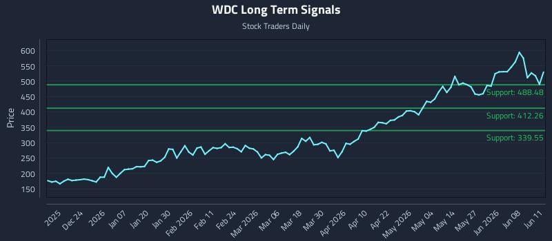 WDC Long Term Analysis for June 12 2026 WDC Long Term Analysis for June 12 2026