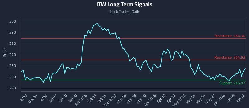 ITW Long Term Analysis for June 13 2026 ITW Long Term Analysis for June 13 2026