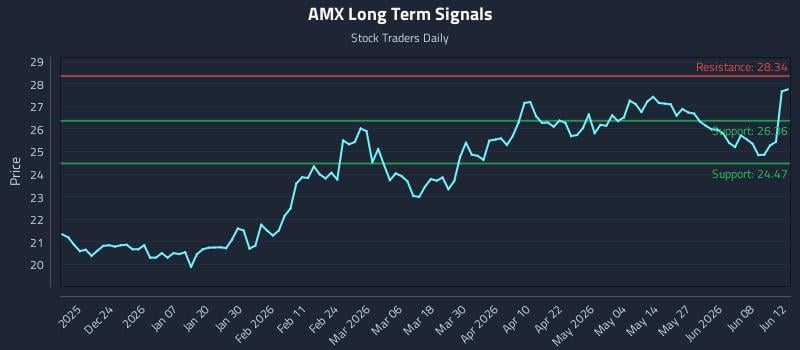 AMX Long Term Analysis for June 13 2026