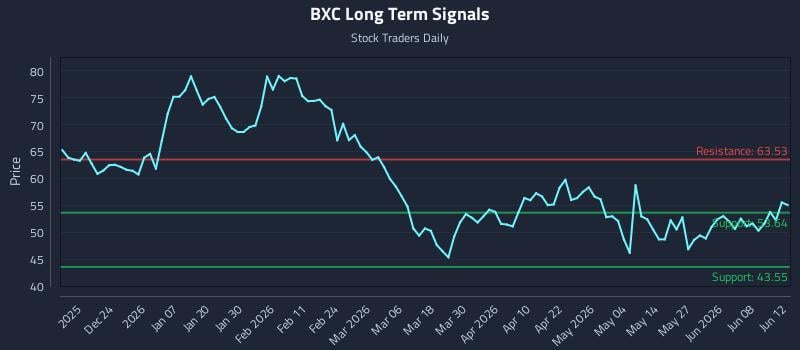 BXC Long Term Analysis for June 14 2026 BXC Long Term Analysis for June 14 2026