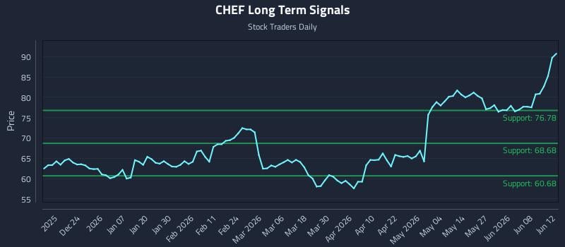 CHEF Long Term Analysis for June 14 2026 CHEF Long Term Analysis for June 14 2026
