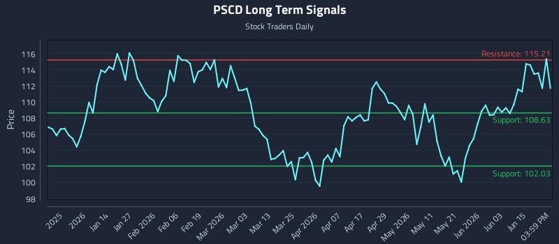 PSCD Long Term Analysis for June 20 2026