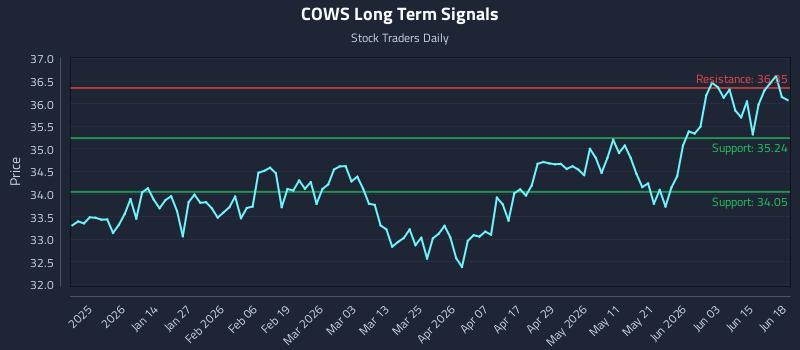 COWS Long Term Analysis for June 20 2026 COWS Long Term Analysis for June 20 2026