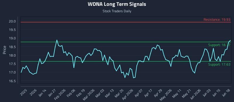 WDNA Long Term Analysis for June 21 2026 WDNA Long Term Analysis for June 21 2026