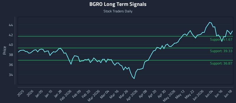 BGRO Long Term Analysis for June 22 2026