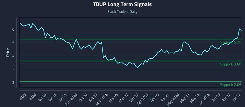 TDUP Long Term Analysis for June 23 2026