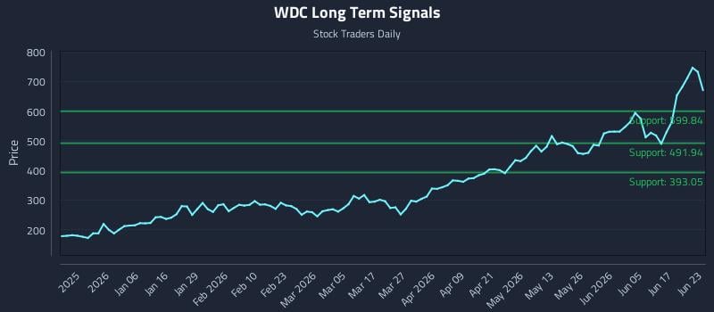 WDC Long Term Analysis for June 23 2026