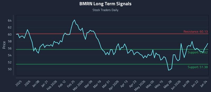 BMRN Long Term Analysis for June 25 2026