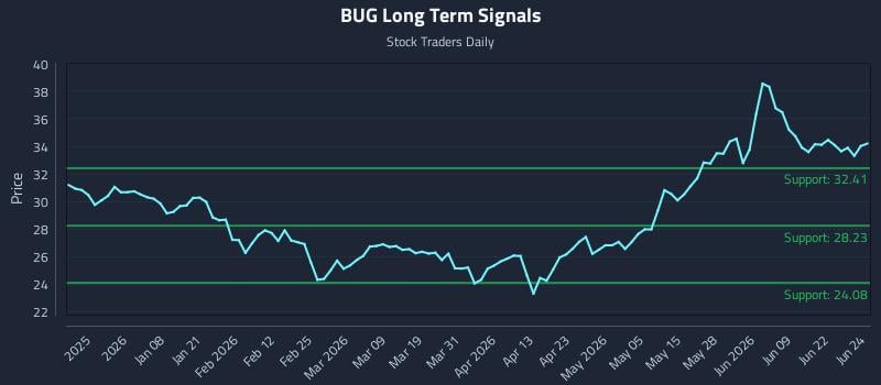BUG Long Term Analysis for June 25 2026