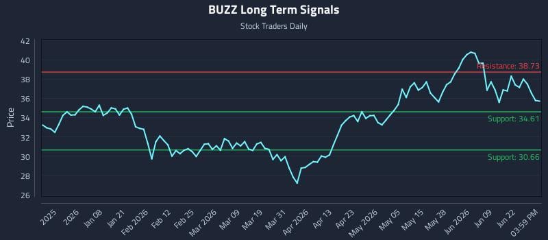 BUZZ Long Term Analysis for June 25 2026