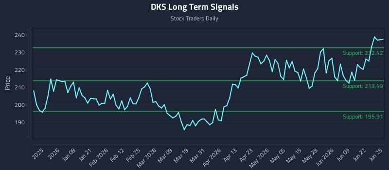 DKS Long Term Analysis for June 25 2026