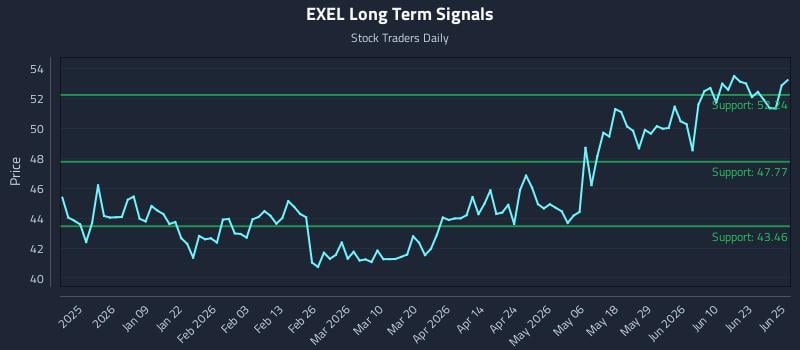 EXEL Long Term Analysis for June 26 2026