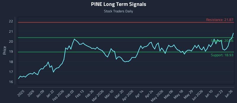 PINE Long Term Analysis for June 28 2026