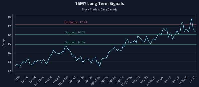 TSMY Long Term Analysis for July 4 2026