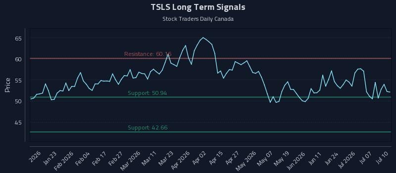TSLS Long Term Analysis for July 10 2026