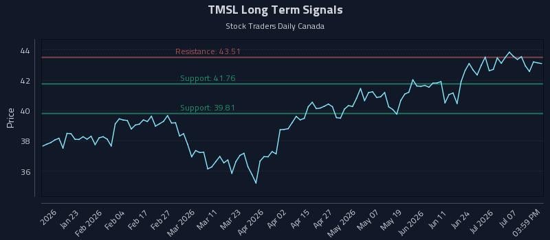 TMSL Long Term Analysis for July 12 2026