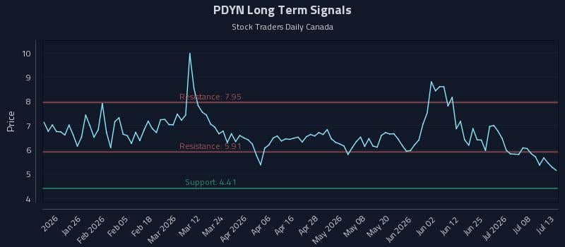 PDYN Long Term Analysis for July 13 2026